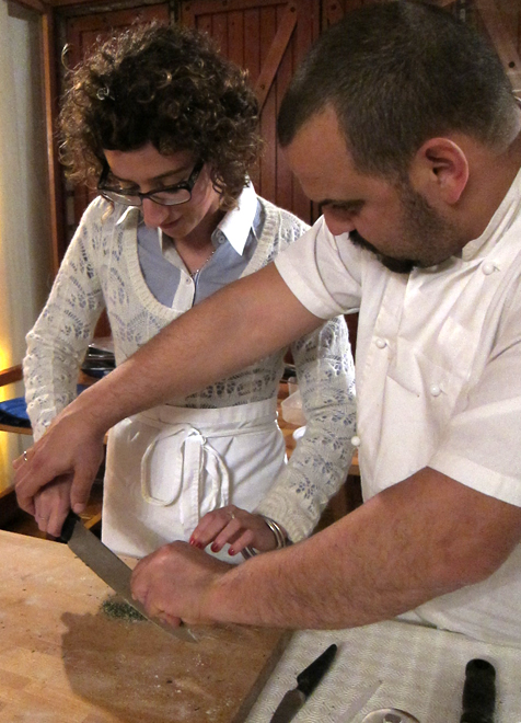 aldo,valeria, coltello