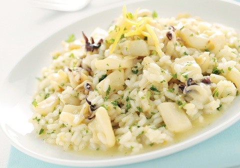 risotto calamaretti